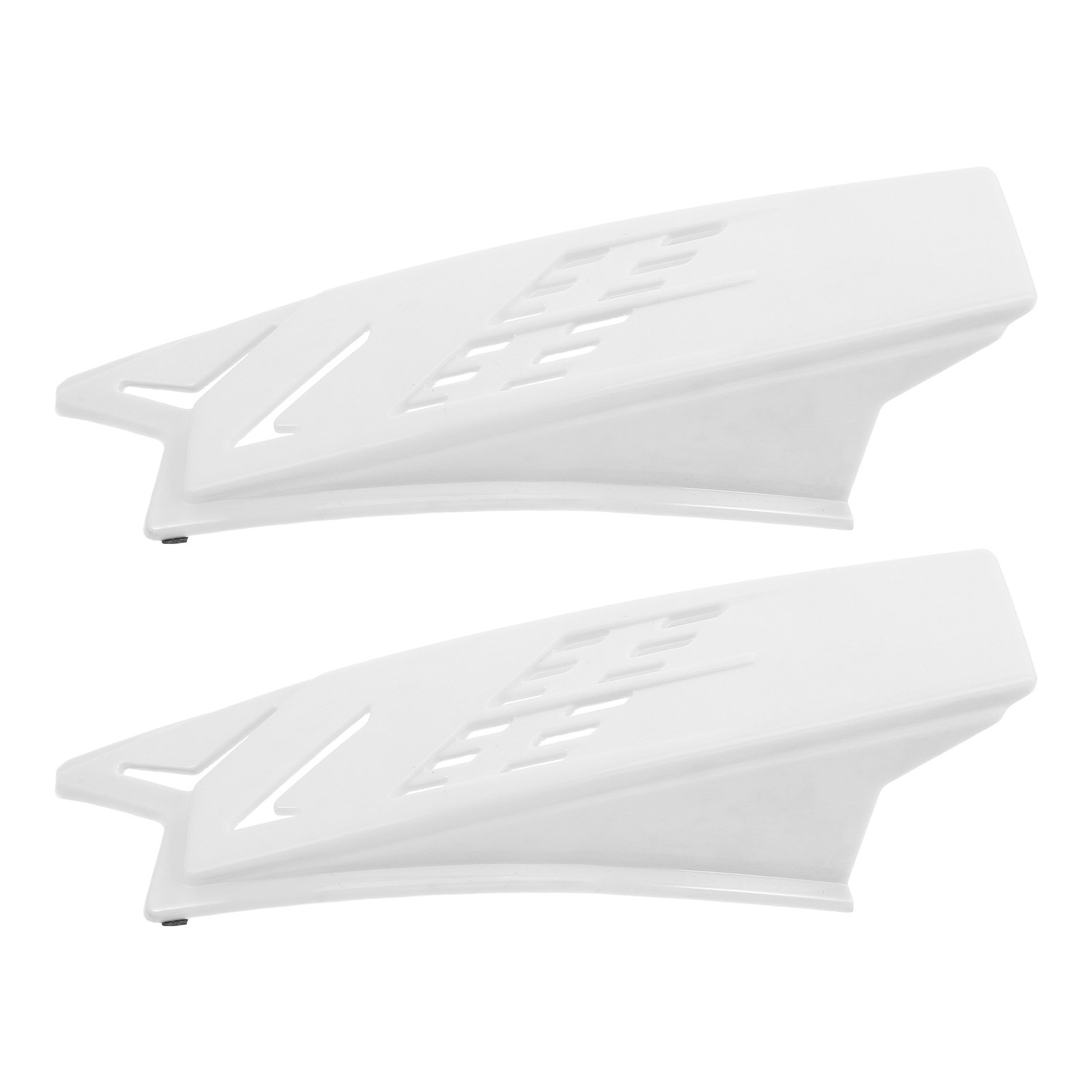Motorcycle Gear White - Bocinas para Ciclismo, 1 Par, Ligeras,