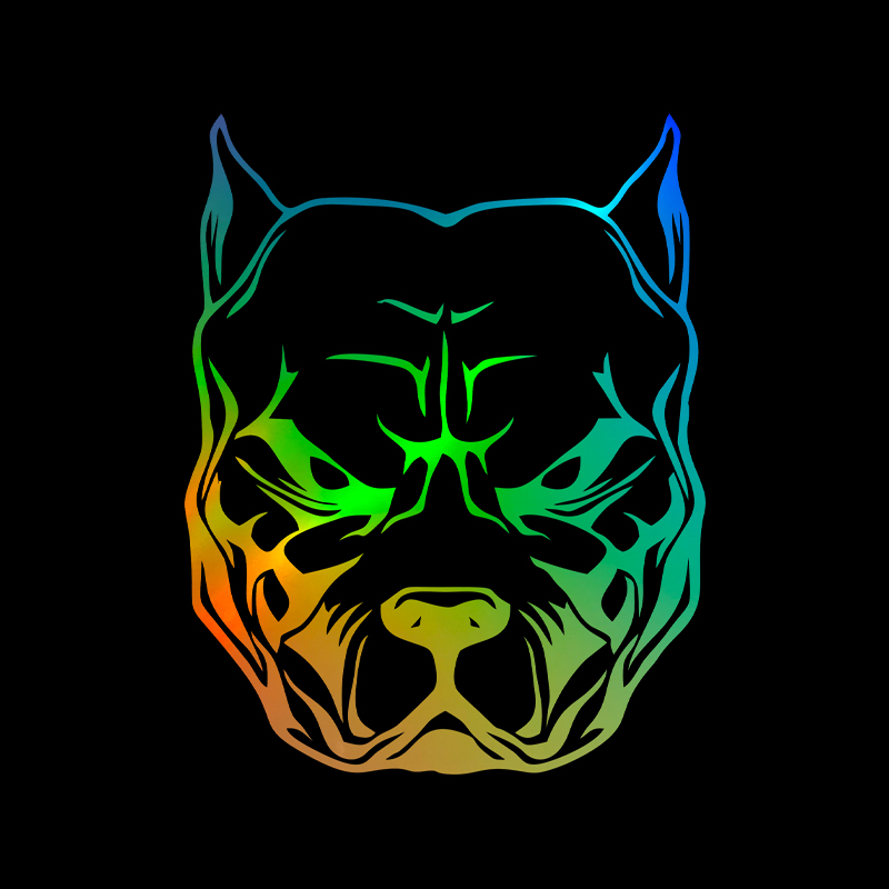 Motorcycle Gear For Dogs - Pegatina de motocicleta con diseño de