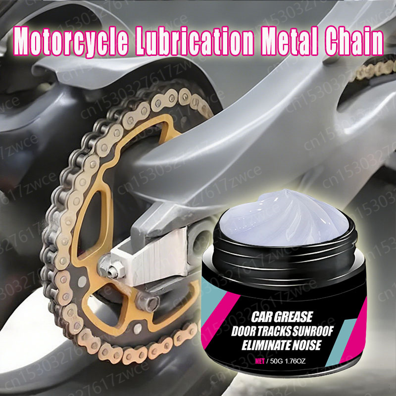 Motorcycle Gear White - Grasa lubricante para pista de motocicleta,
