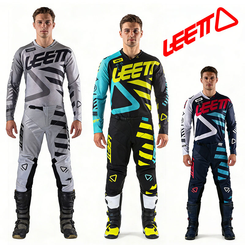 Motorcycle Gear Bundle - Conjunto de Equipamiento de Motocross Gris,