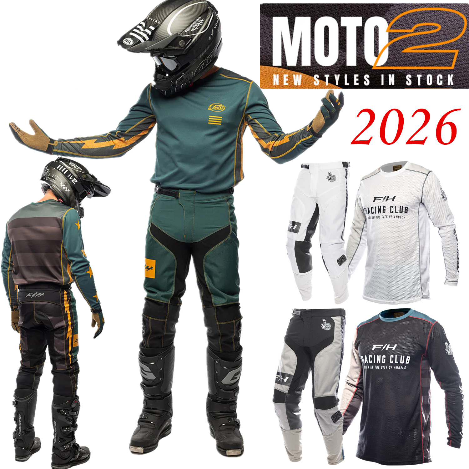 Motorcycle Gear Bundle - 2026 FH MX Kit todoterreno conjunto