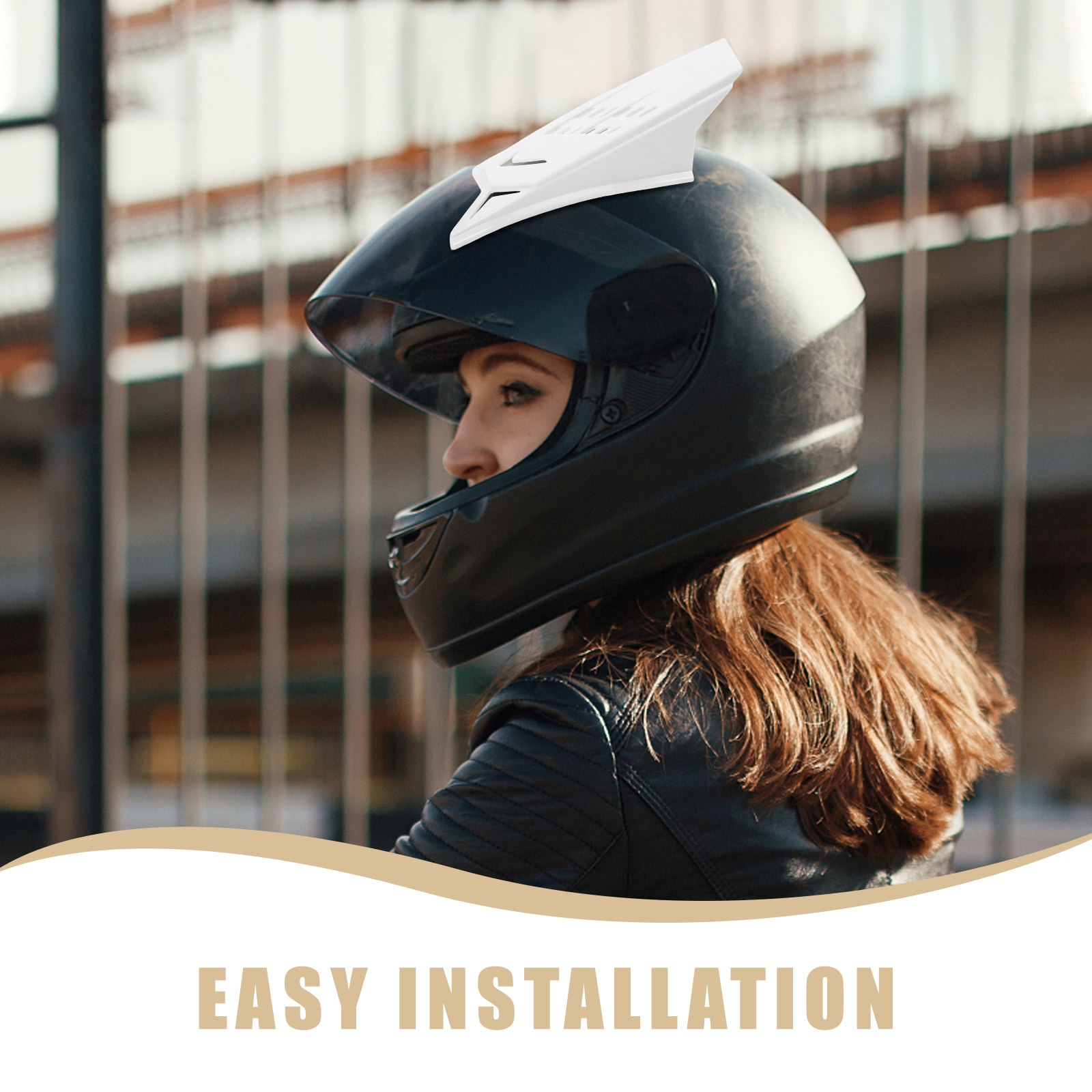 Bocinas para Ciclismo, 1 Par,  - Motorcycle Gear White reseña y precio