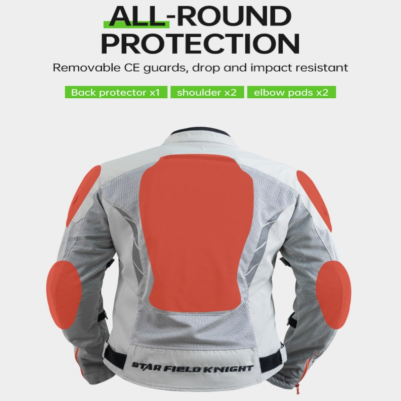 Chaqueta de Motocicleta Gris-B - Motorcycle Gear White reseña y precio