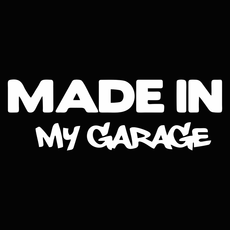 17,8*5,9 CM HECHO EN MY GARAGE - Motorcycle Gear White reseña y precio