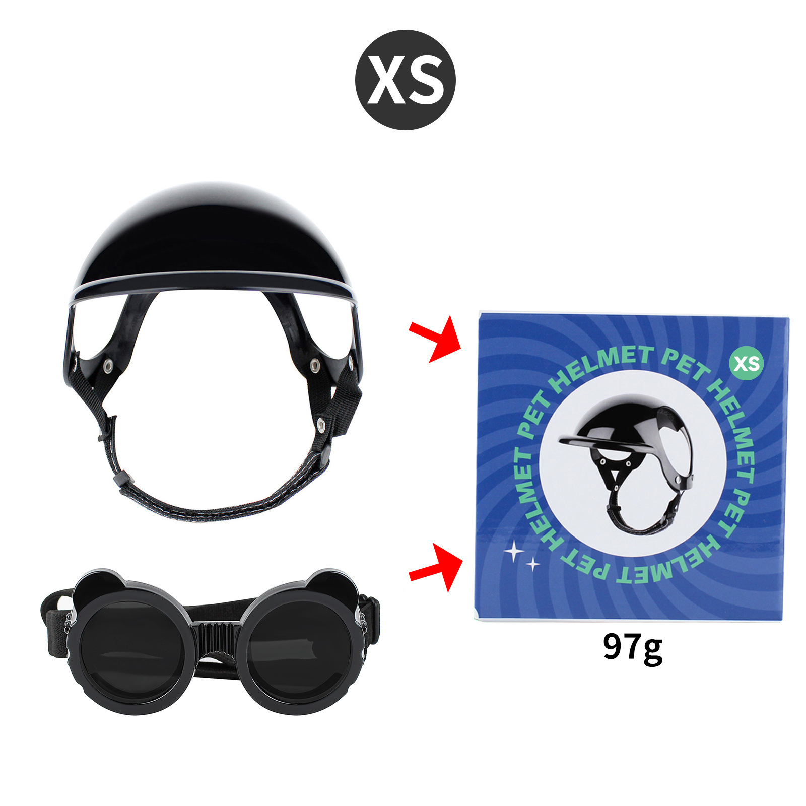 Casco de Motocicleta para Gato - Motorcycle Gear For Dogs reseña y precio