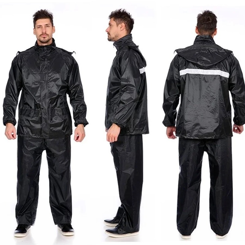 Chubasquero impermeable para m - Motorcycle Gear Rain reseña y precio