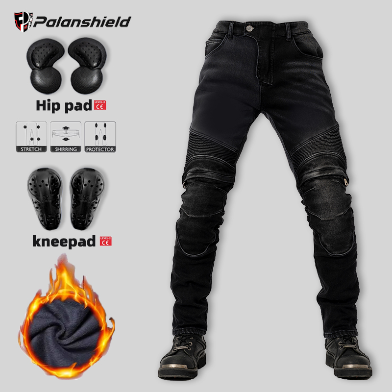 Pantalones de invierno para mo - Motorcycle Gear Jeans reseña y precio