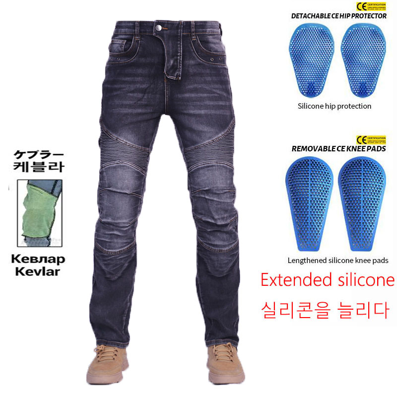 Amekaji Kevlar en rodilla pant - Motorcycle Gear Jeans reseña y precio