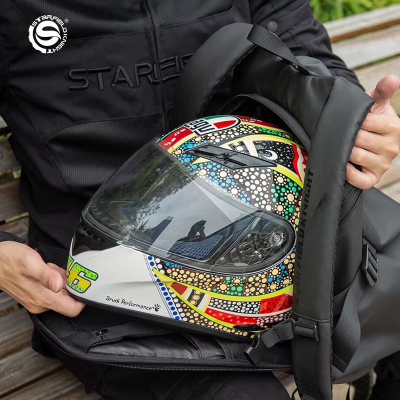 SFK-Bolsa para casco de motoci - Motorcycle Gear White reseña y precio