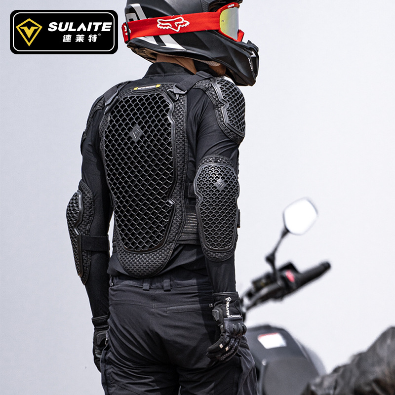 SULAITE-Conjunto de chaqueta y - Motorcycle Gear White reseña y precio