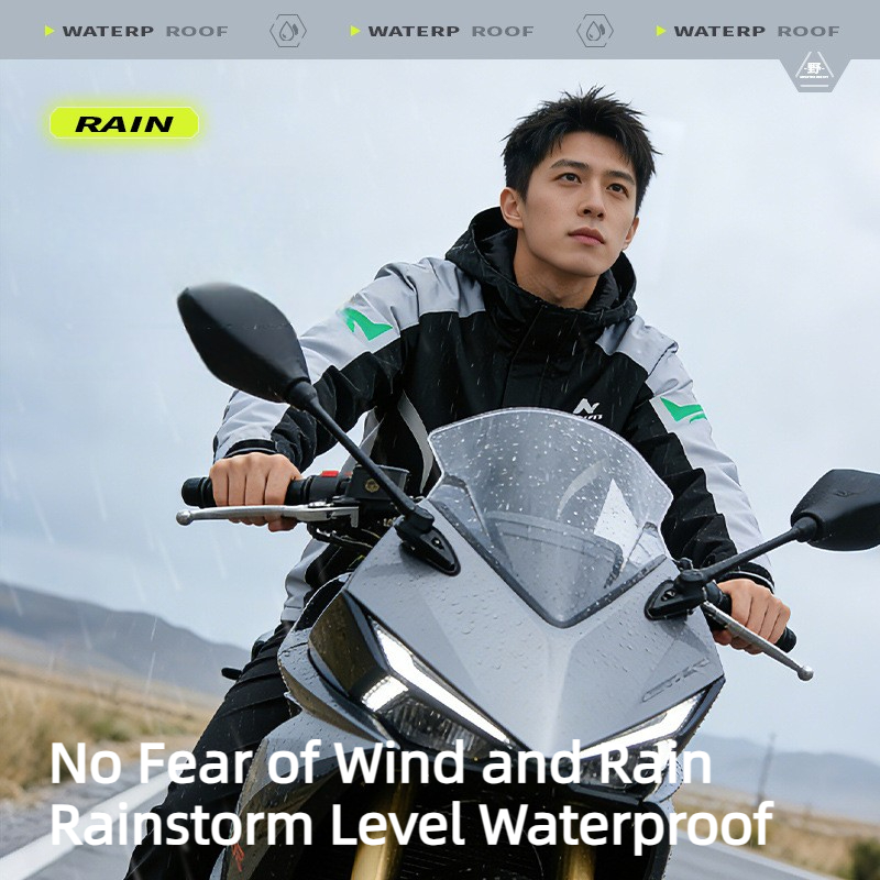 Traje de lluvia para motocicle - Motorcycle Gear Rain reseña y precio
